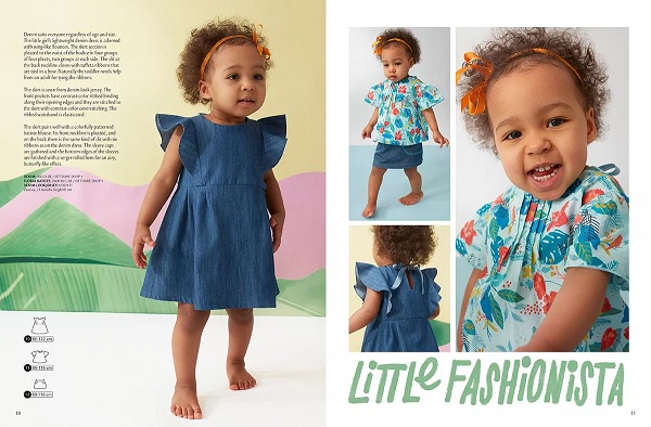 ​Костюм для маленького франта, бохо-майка и крылатое платье: выбираем, что сшить ребёнку на лето!
