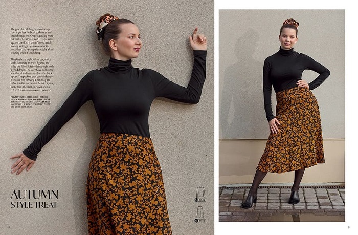 Трендовая женская одежда в новом выпуске OTTOBRE design® Woman 5/2021 фото