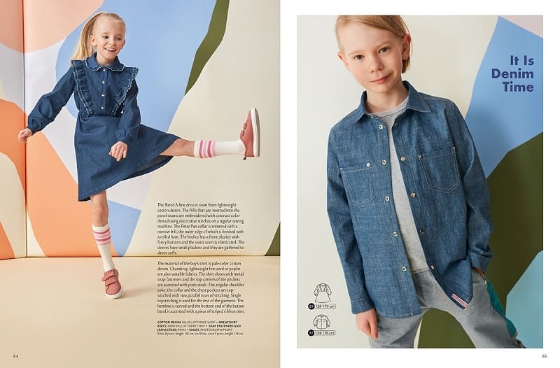 детская одежда из джинса оттобре дизайн
