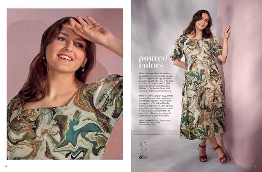 Обзор журнала выкроек OTTOBRE design® Woman 2/2022 с женской летней одеждой фото