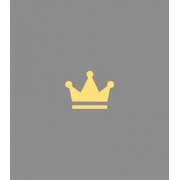 Термотрансфер - корона. желтый фото