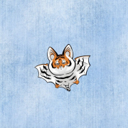 Термотрансфер - тигр-летучая мышь фото