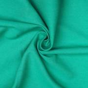Джинсовая ткань однотонная - зеленая фото