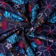 Ткань курточная - Porto - лесные цветы фото