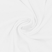 Интерлок однотонный - белый фото