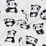 Интерлок с рисунком - панды фото