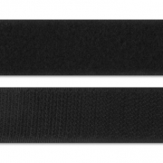 Лента липучка пришивная. 25 мм - черный фото