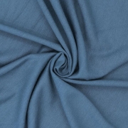 Кулирка - вискоза однотонная - джинсовый фото