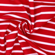Джерси - понтирома - полоса красная/белая (12мм/5мм) фото