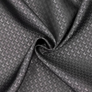Подкладка, поливискоза - темно-серый, жаккард фото