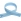 Молния потайная - голубой (319), 20 см фото