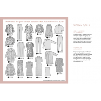 Журнал выкроек OTTOBRE design® Woman 5/2019 - превью №2