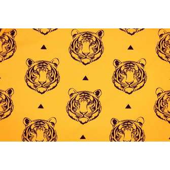 Футер с рисунком - тигры на горчице - превью №2