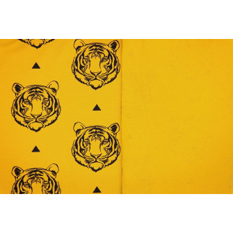 Футер с рисунком - тигры на горчице - превью №3