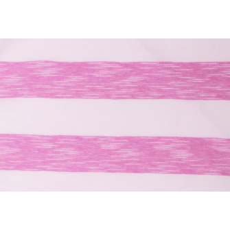 Джерси с рисунком - бело-розовый, полоса - превью №3