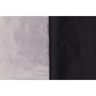 Подкладка фольгированная - черный, овалы - превью №2