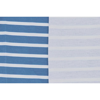 Джерси - понтирома - полоса голубая/белая (12мм/5мм) - превью №2