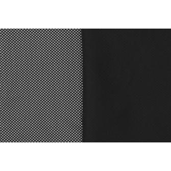 Подкладка - фольгированная - черная, кружочки - превью №2