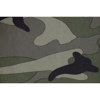 Плащевая ткань - Николь - зеленый камуфляж - превью №3