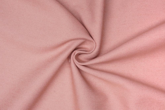 Джинсовая ткань однотонная - пудрово-розовая (брак: грязь) фото