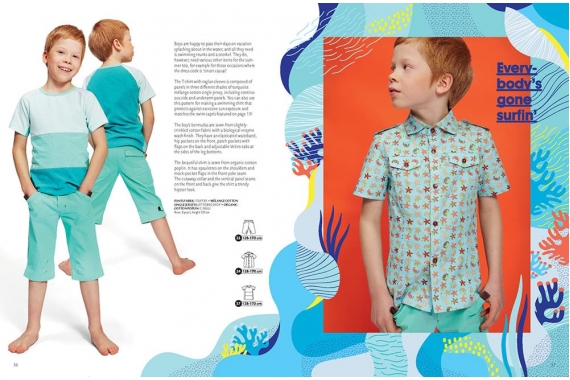 Журнал выкроек OTTOBRE design® Kids 3/2016 - фото №14