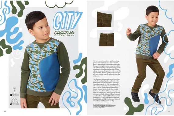 Журнал выкроек OTTOBRE design® Kids 1/2019 - фото №18