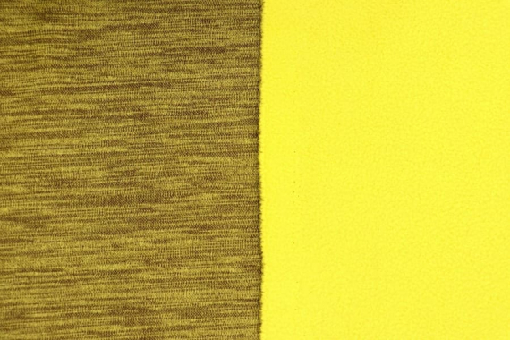 Флис катионик - желтый - фото №3