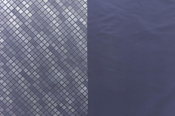 Подкладка фольгированная - квадраты, синяя - фото №2