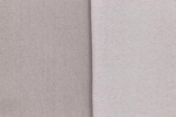 Джинсовая ткань однотонная - серо-бежевый - фото №2