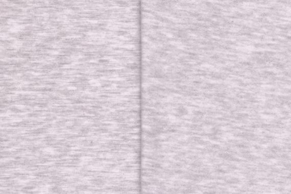 Кулирка однотонный - светло-серый меланж (небольшая грязь) - фото №2