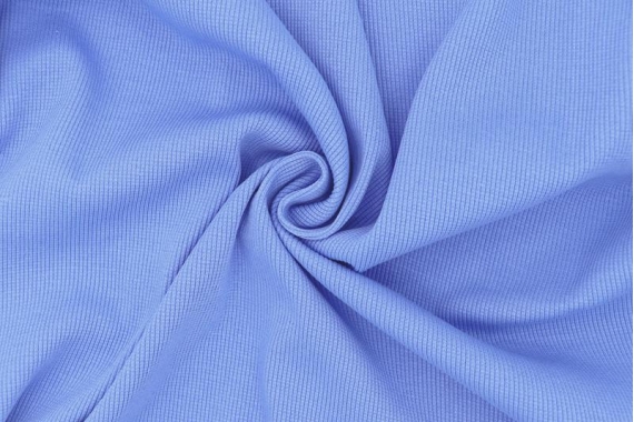 Кашкорсе с лайкрой - голубой (брак:утолщение нити) фото