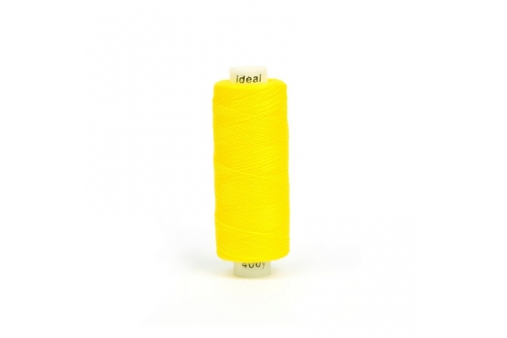 Нитки швейные IDEAL желтый (123) фото