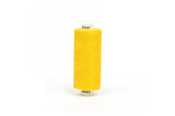 Нитки швейные IDEAL желтый (135) фото