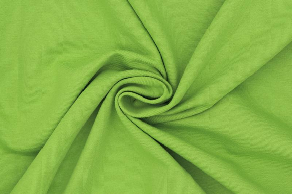 Футер однотонный - весенняя зелень фото