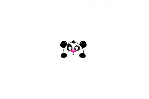 Термотрансфер - панда фото