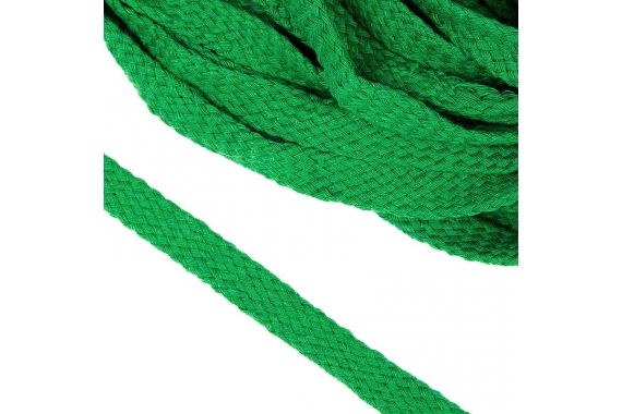 Шнур плоский - светло-зеленый фото