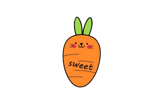 Термотрансфер - сладкая морковка фото