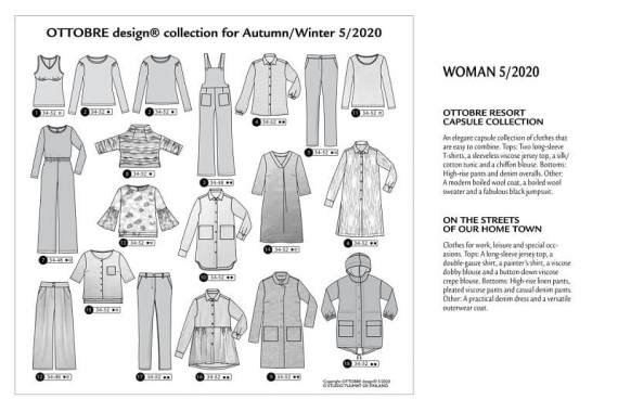 Журнал выкроек OTTOBRE design® Woman 5/2020 - фото №10