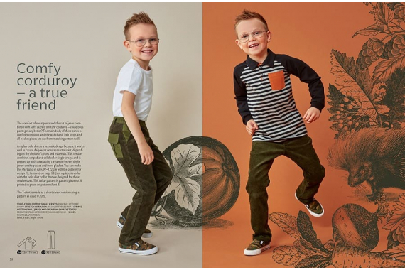 Журнал выкроек OTTOBRE design® Kids 6/2020 - фото №15