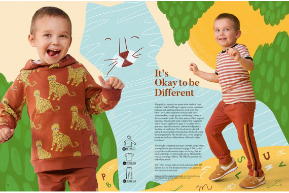Журнал выкроек OTTOBRE design® Kids 1/2021 - фото №5