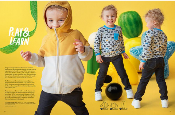 Журнал выкроек OTTOBRE design® Kids 1/2021 - фото №12