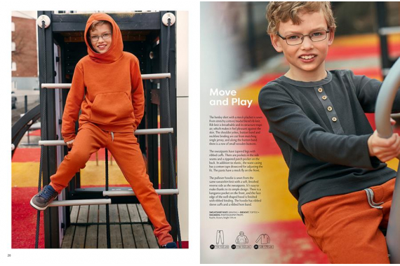 Журнал выкроек OTTOBRE design® Kids 4/2021 - фото №10