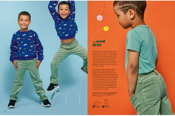 Журнал выкроек OTTOBRE design® Kids 4/2021 - фото №5