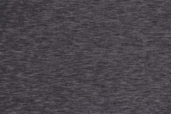 Кулирка однотонная - темно-серый меланж - фото №3