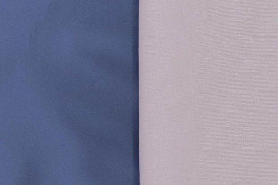Ткань плащевая - Милан - темно-синий. эффект металлик - фото №2