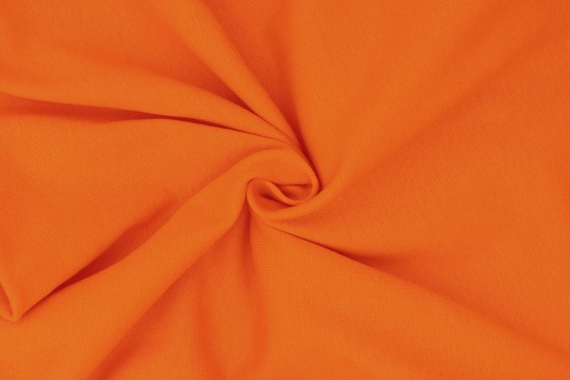 Рибана с лайкрой - оранжевый фото