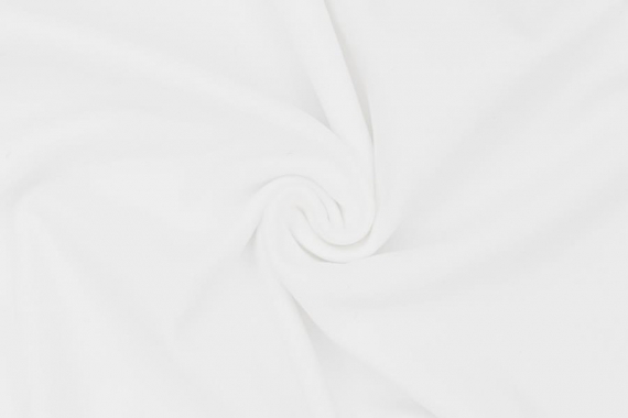 Джерси фланель - белый, теплый фото