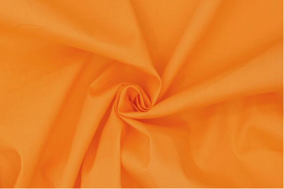 Поплин - оранжевый фото