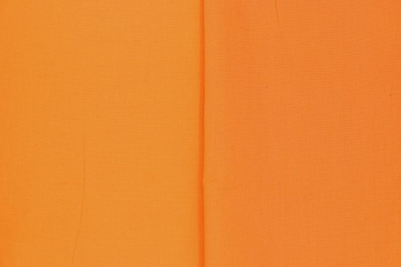 Поплин - оранжевый - фото №2