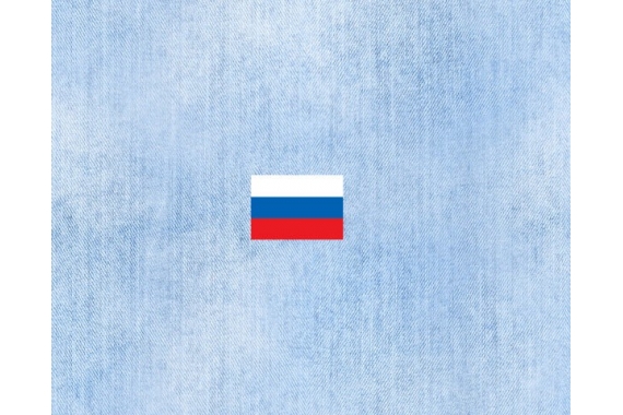 Термотрансфер - флаг России фото